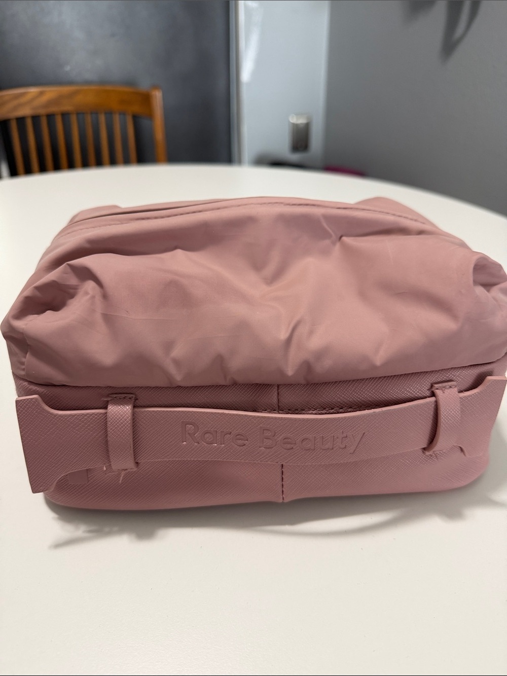 Rare Beauty Dusky Pink Cosmetic Pouch